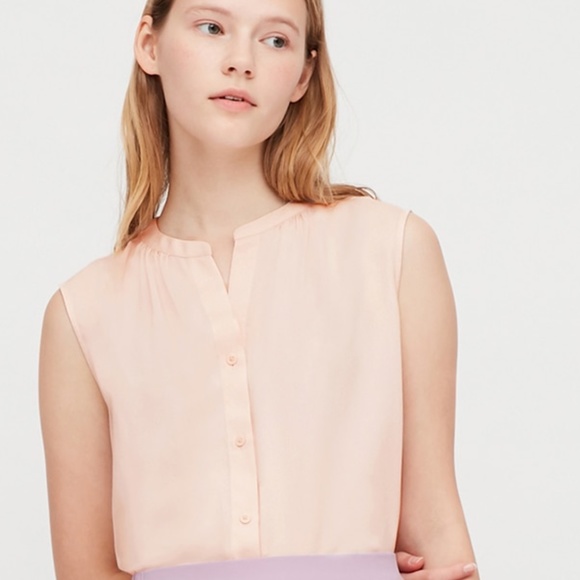 Uniqlo | Tops | Nwt Uniqlo Womens Rayon Sleeveless Blouse Size L | Poshmark